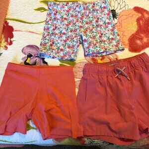 3 Pair girls shorts size L 10-12